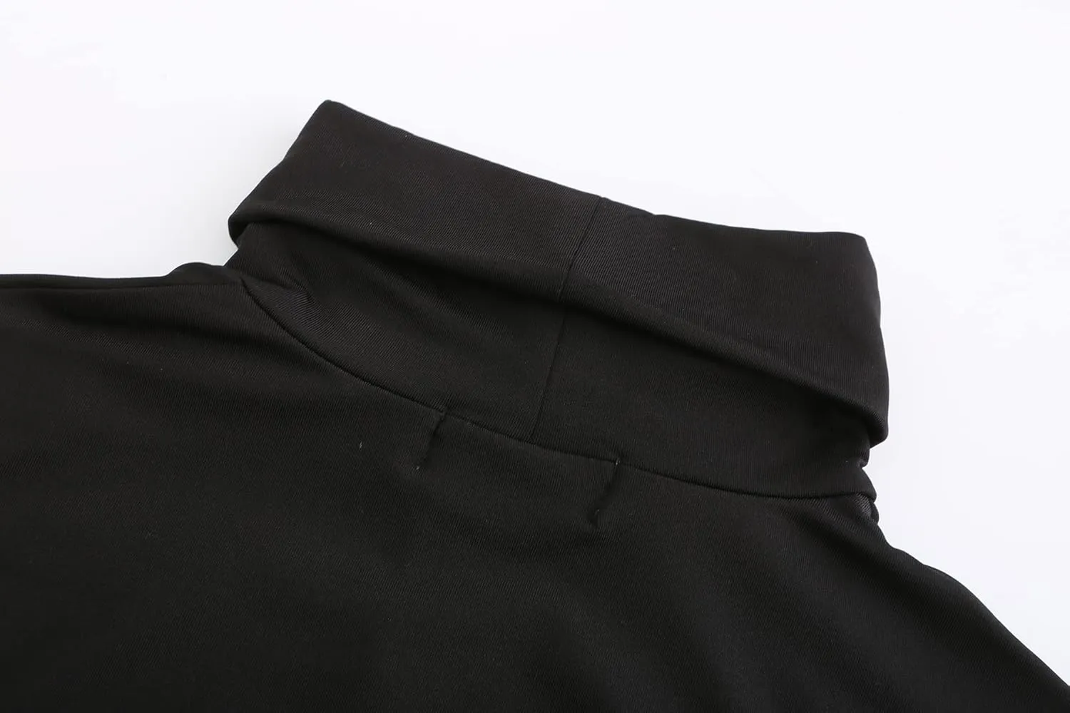 SSLR-Thermal-Shirts for-Women-Turtleneck Long Sleeve Tops Fleece Lined Winter Slim Fitted Mock Neck Base Layer