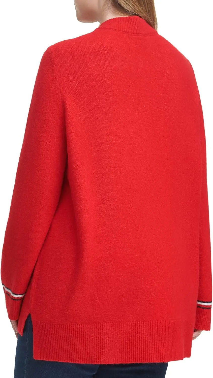 Tommy Hilfiger Soft V Neck Long Sleeve Sweater Women's