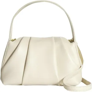 Trendy Shoulder Bag Vegan Leather Small Tote Purse For Women Commuter Handbag Womens Cute Satchel Clutch Purse Crossbody Bags
