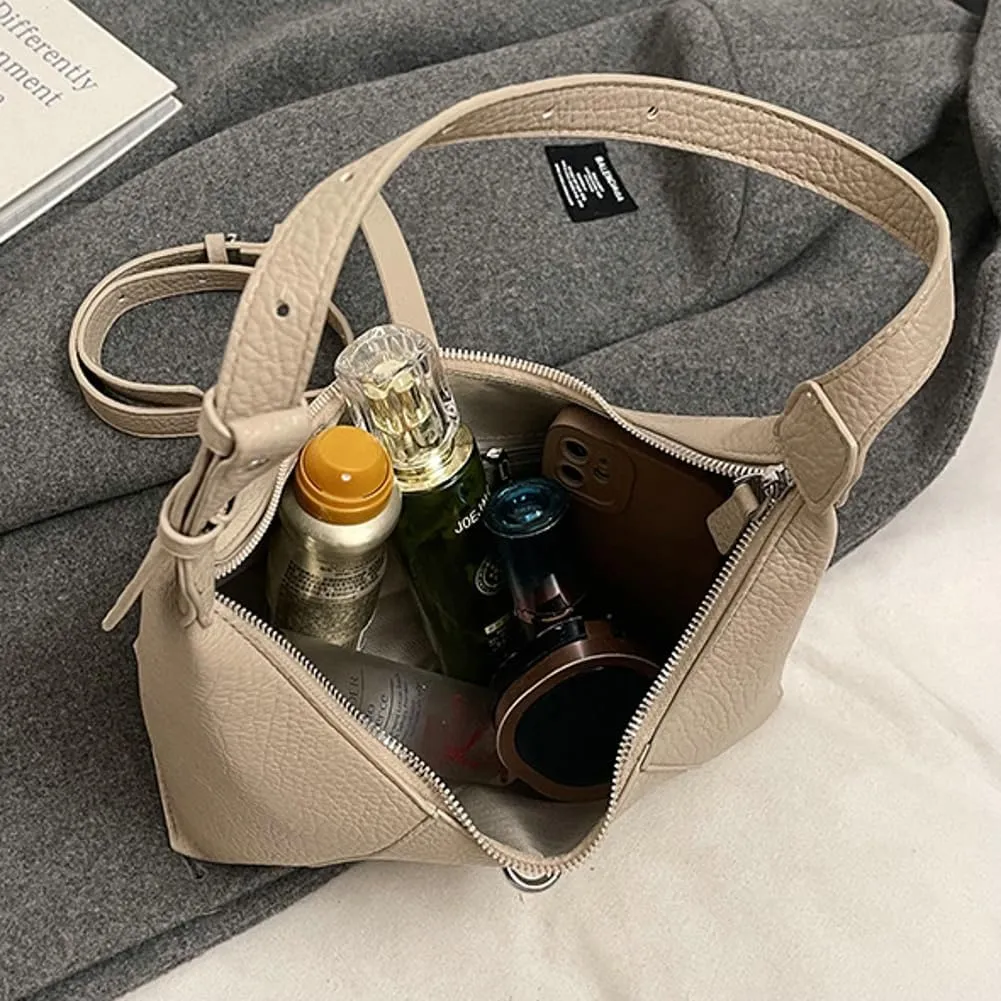 Trendy Shoulder Bag Work Purse For Women Vegan Leather Small Tote Handbag Womens Casual Satchel Underarm Purse Travel 2025