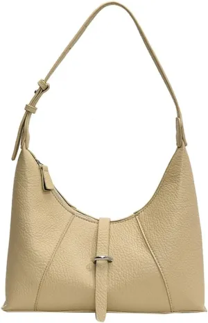 Trendy Shoulder Bag Work Purse For Women Vegan Leather Small Tote Handbag Womens Casual Satchel Underarm Purse Travel 2025