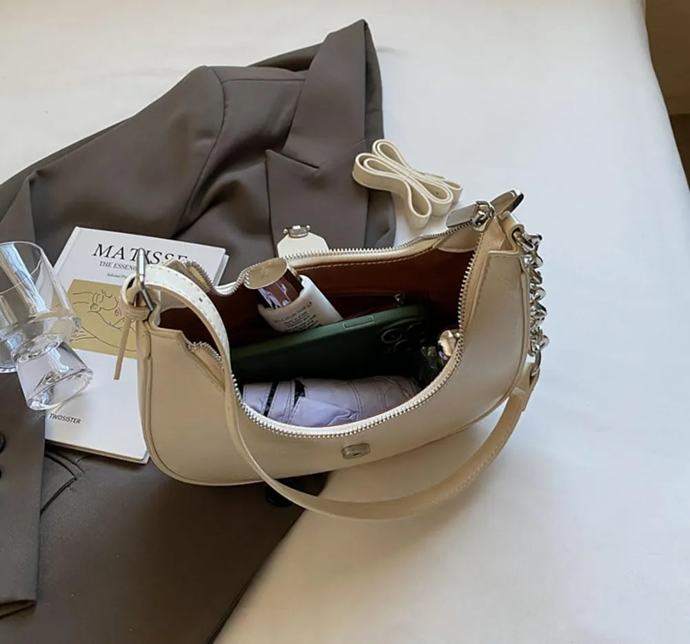 Trendy Shoulder Bag Work Purse For Women Vegan Leather Small Tote Handbag Womens Summer Satchel Crossbody Purse Travel 2025