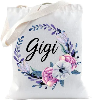 TSOTMO Gigi Makeup Bag Best Gigi Ever Gift Gigi Gifts for GrandmaGrandma Gifts from Granddaughter Grandson