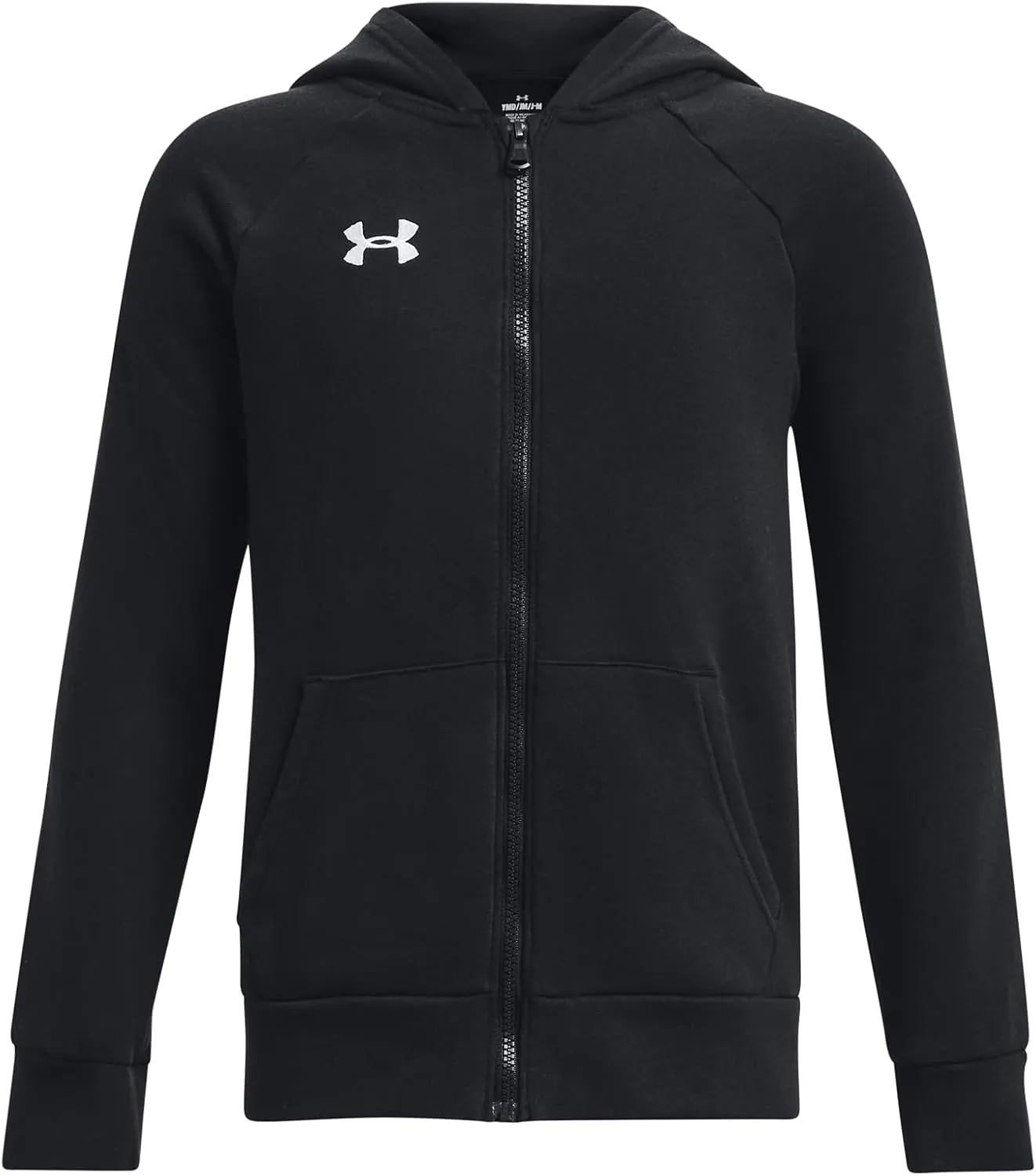 Under Armour Boys Rival Fleece Full Zip Hoodie