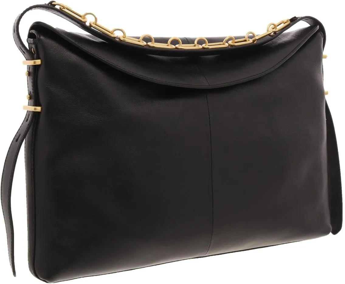 Vince Camuto Womens Letta Leather Hobo Handbag