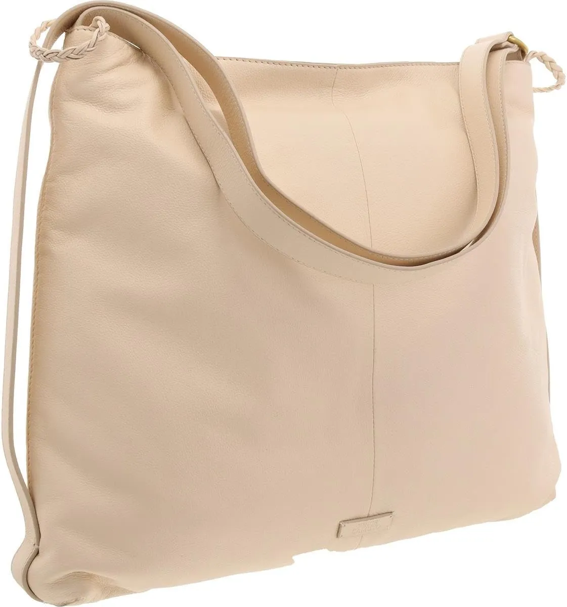 Vince Camuto Womens Licia Textured Leather Hobo Handbag