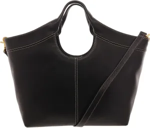 Vince Camuto Womens Nfleet Convertible Leather Tote Handbag