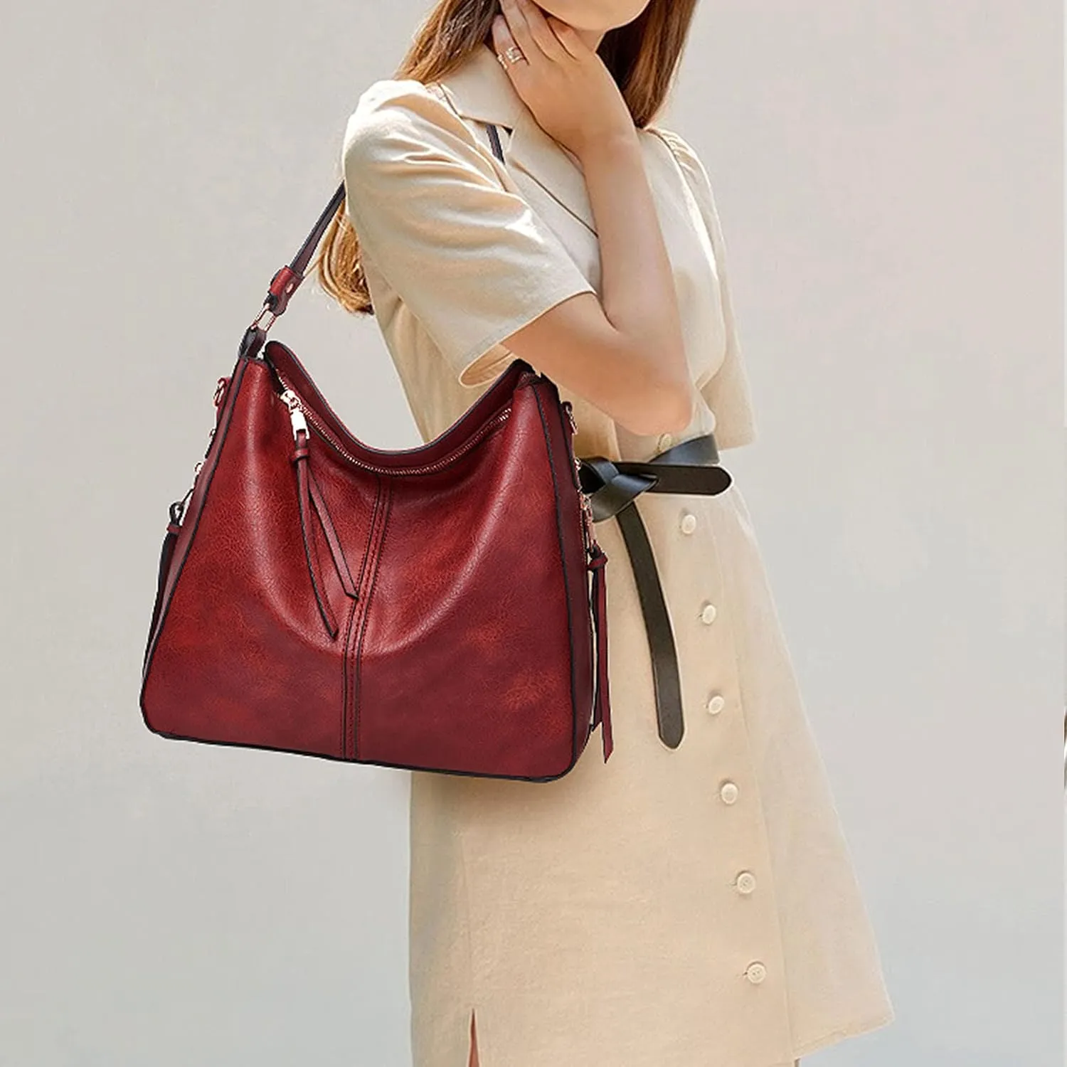 Women Hobo Bags Women Leather Purses Ladies Handbags Crossbody Bags Women Shoulder Messenger Bag