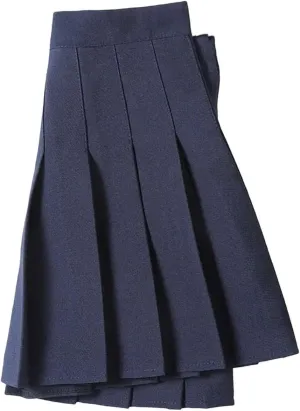 Women's High Waist A Line Mini Skirt Summer Solid Color Pleated Skirt Holiday Beach Skirt