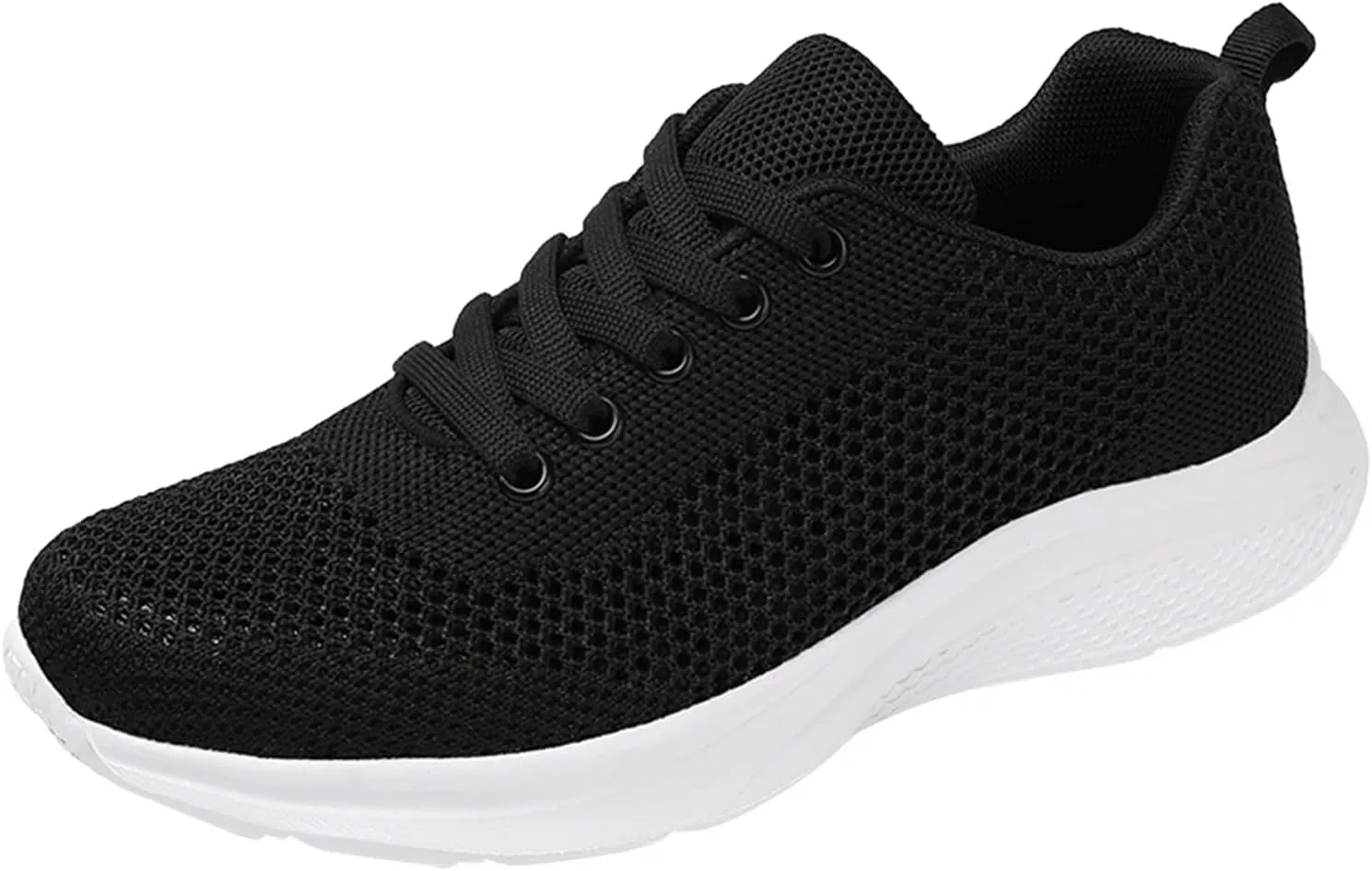 Women's Lace Up Walking Shoes Lightweight Casual Running Sneakers Womens Tennis Shoes Wide Width Shoes Casual Casual Sneakers White Tennis Shoe Trainers Shoe