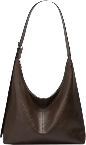 Womens Large Tote Bag For Work Crossbody Bags For Women Retro Shoulder Bag Casual Vegan Leather Satchel Purse Travel Handbag