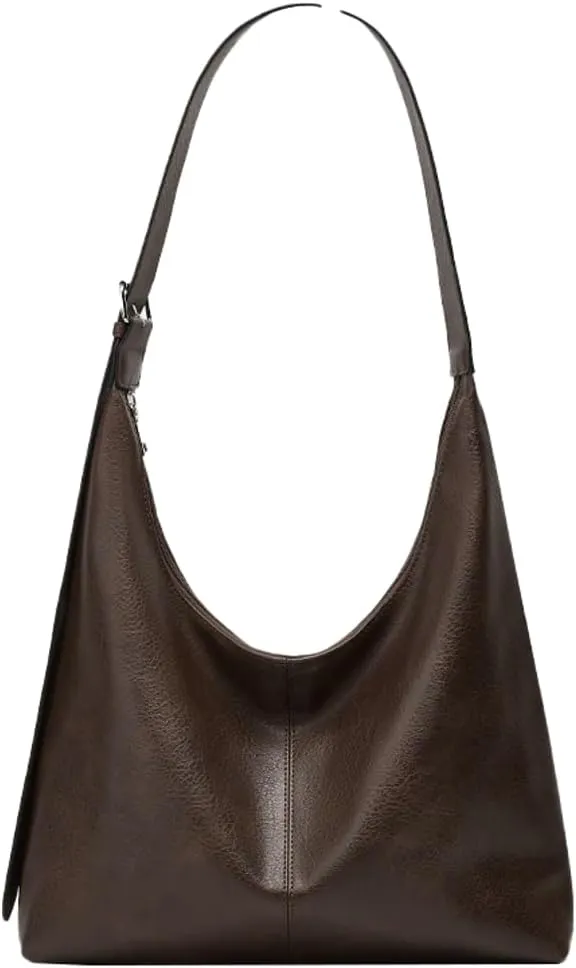 Womens Large Tote Bag For Work Crossbody Bags For Women Retro Shoulder Bag Casual Vegan Leather Satchel Purse Travel Handbag