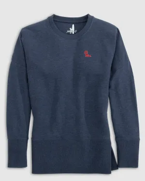 Women's Ole Miss Brittany Crewneck Sweatshirt - Stacked Logo