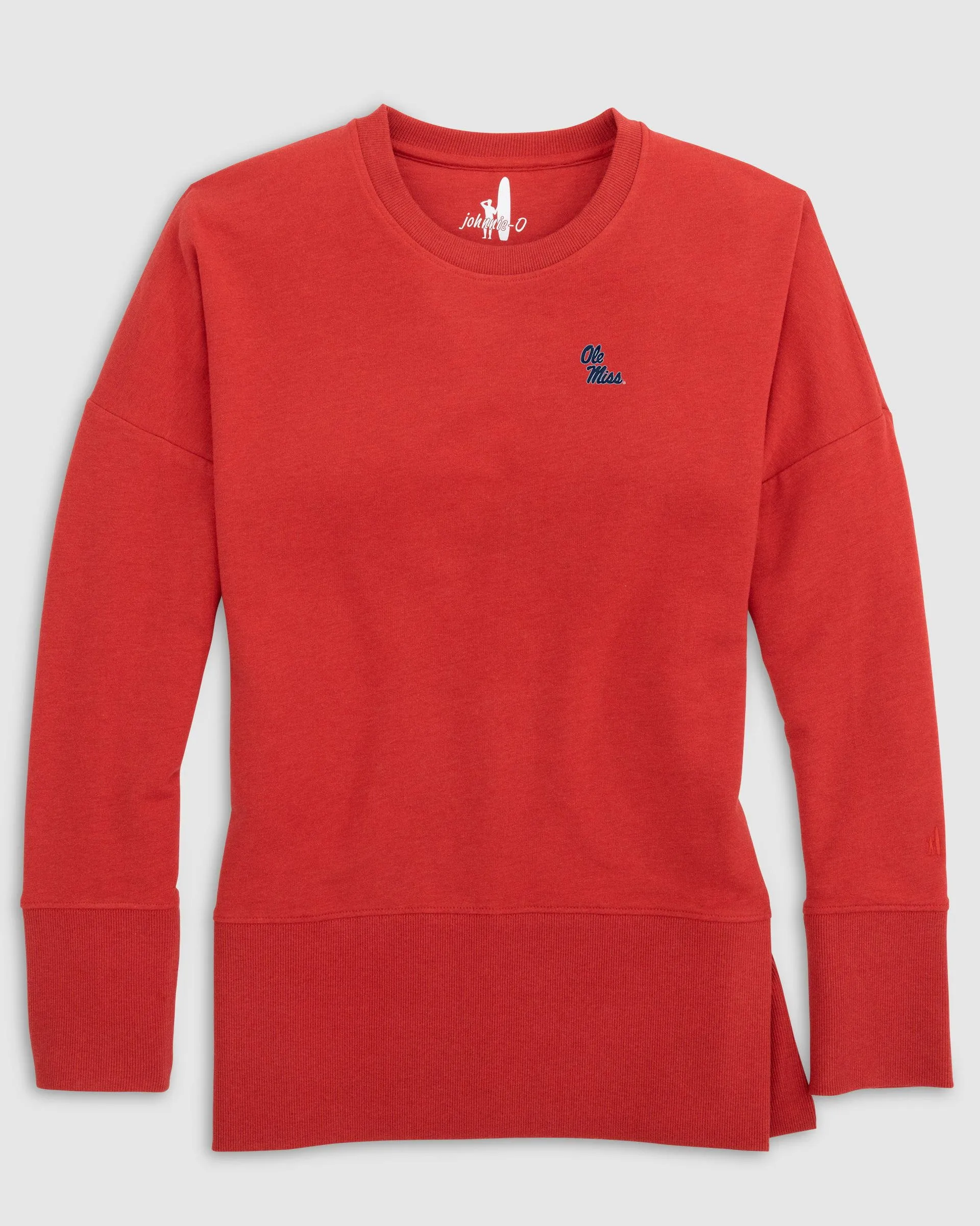Women's Ole Miss Brittany Crewneck Sweatshirt - Stacked Logo