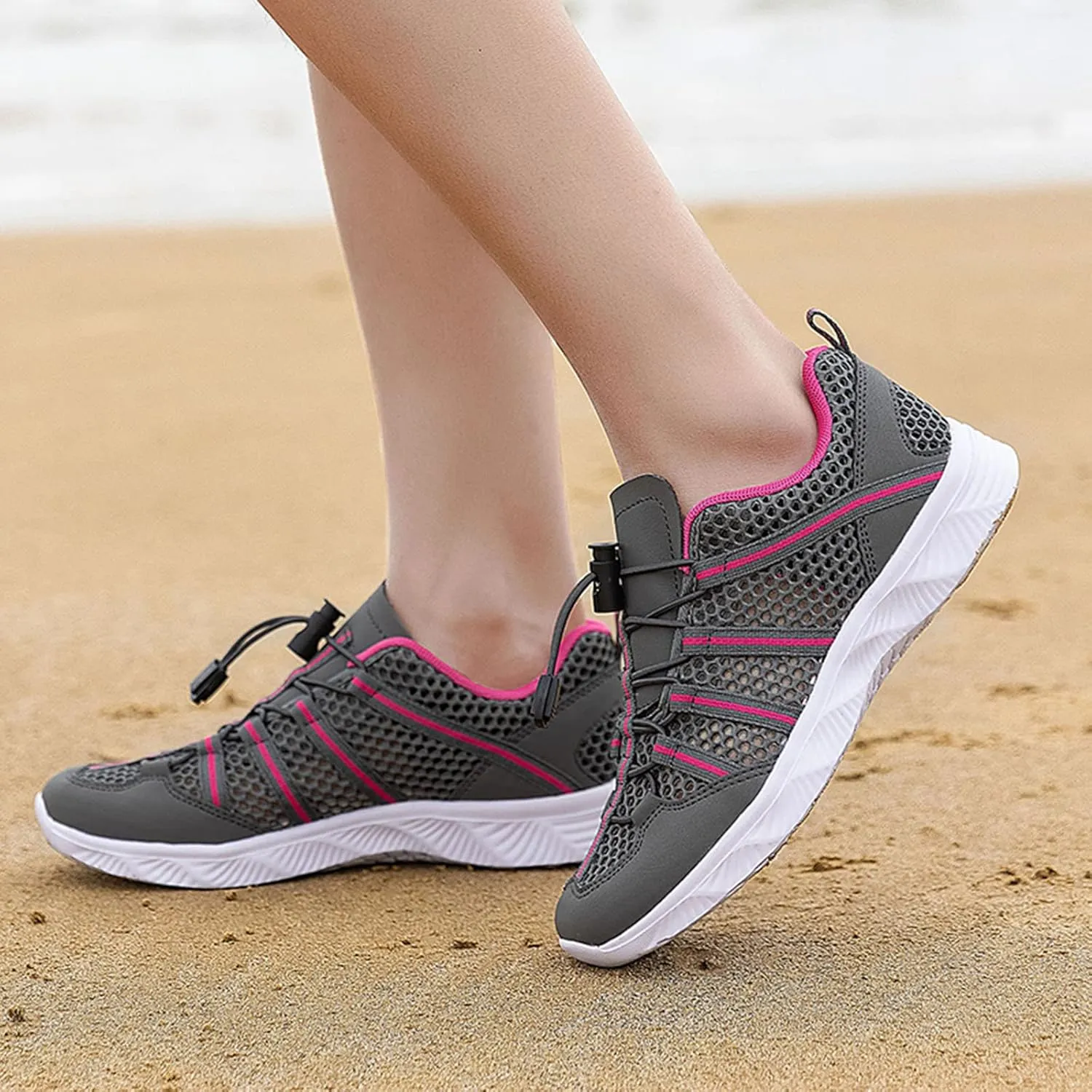 Women's Walking Shoes Casual Non Slip Women's Athletic Shoes Outdoor Comfortable Running Tennis Workout Sneakers