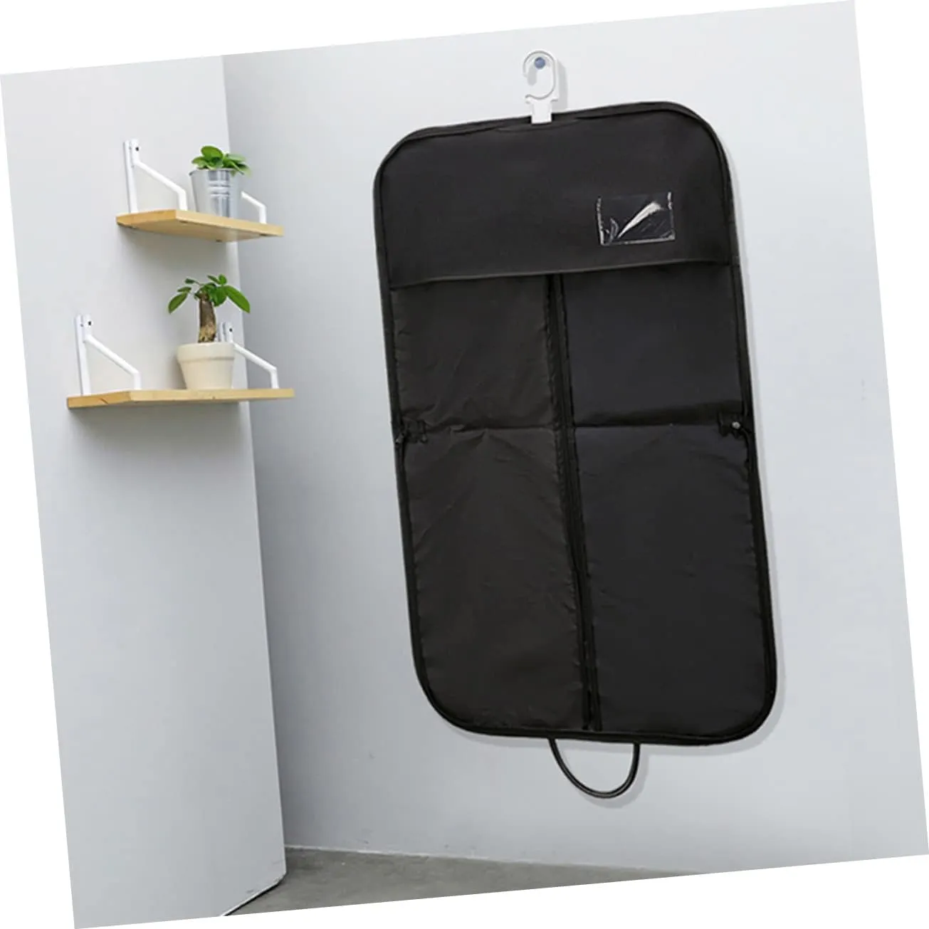 Zerodeko 1pc Suit Dust Bag Portable Garment Bags for Hanging Replacement window crank Suit Bag Oxford Cloth